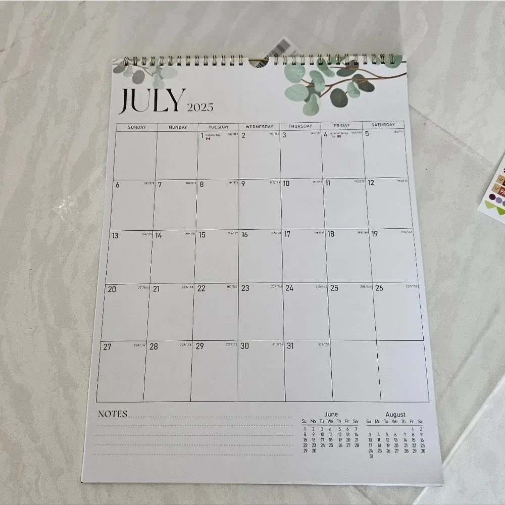 2025 - 2026 Wall Calendar